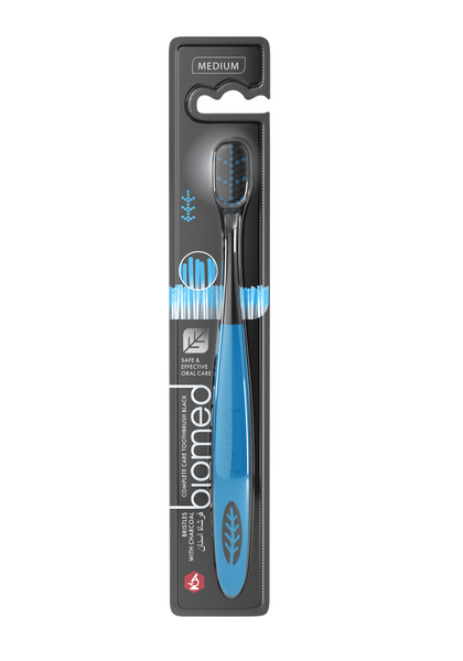 BIOMED Black Complete Care toothbrush - twentyfiveoseven Limited