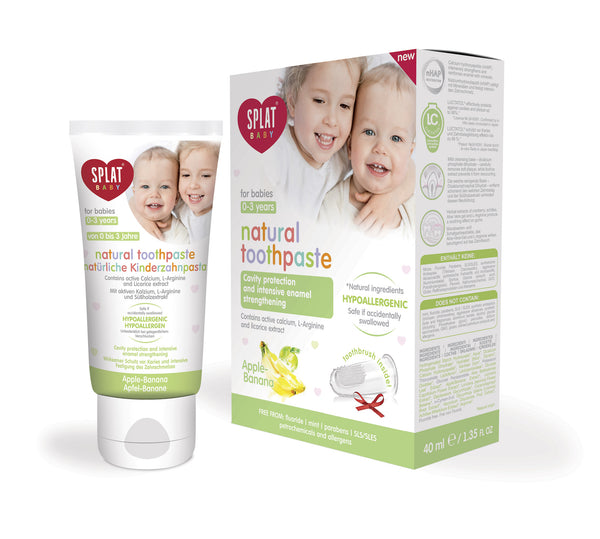 SPLAT BABY natural children's toothpaste 0-3 years - twentyfiveoseven Limited